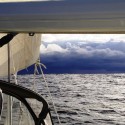 Obsessing About Weather (with a Lightning Bolt Thrown In) Gulf Stream squalls ahead. (John Rousmaniere)