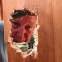 A Finish-Line Challenge for the Past Commodore Jim Binch and damaged door on Killua