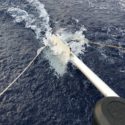 Jury-Rigged Rudder Steers Bailiwick for Last 100 Miles to Bermuda Pole Rudder at Work