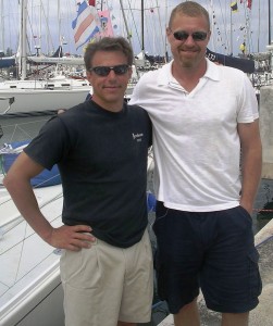 Jonathan Green and Nate Owen reunited in Bermuda