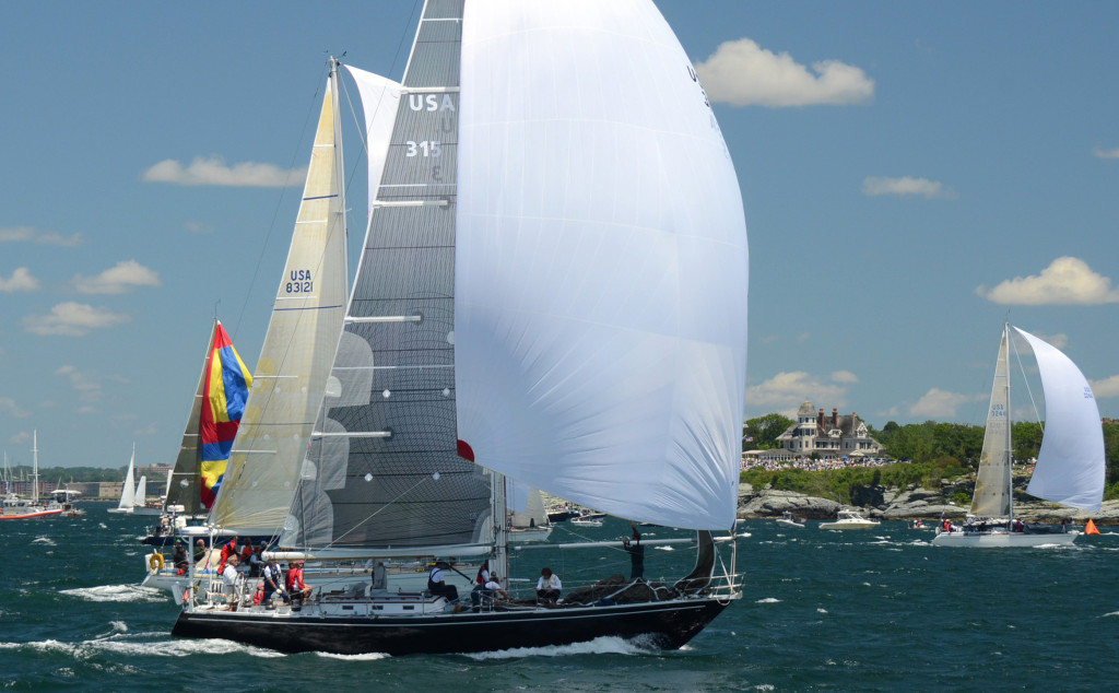 sailboat race from newport to bermuda