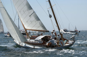 The beautiful Westray show her stuff at the start of the 2008 Bermuda Race. (Barry Pickthall/PPL)