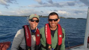 Bob and Kathyrn Lally finish Newport Bermuda Race 2018