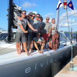 Elvis crew at Royal Bermuda Yacht Club