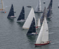 2018 Newport Bermuda Race start Class 9