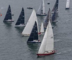 2018 Newport Bermuda Race start Class 9