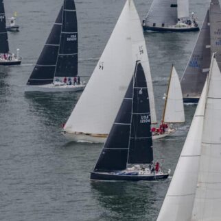 2018 Newport Bermuda Race start Class 9 2018 Newport Bermuda Race start Class 9