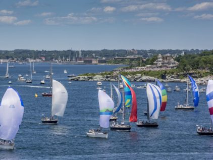 St. David's Lighthouse Division entries start the 2014 Newport Bermuda Race